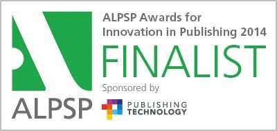 Frontiers is shortlisted for the ALPSP Awards for Innovation in Publishing 2014 