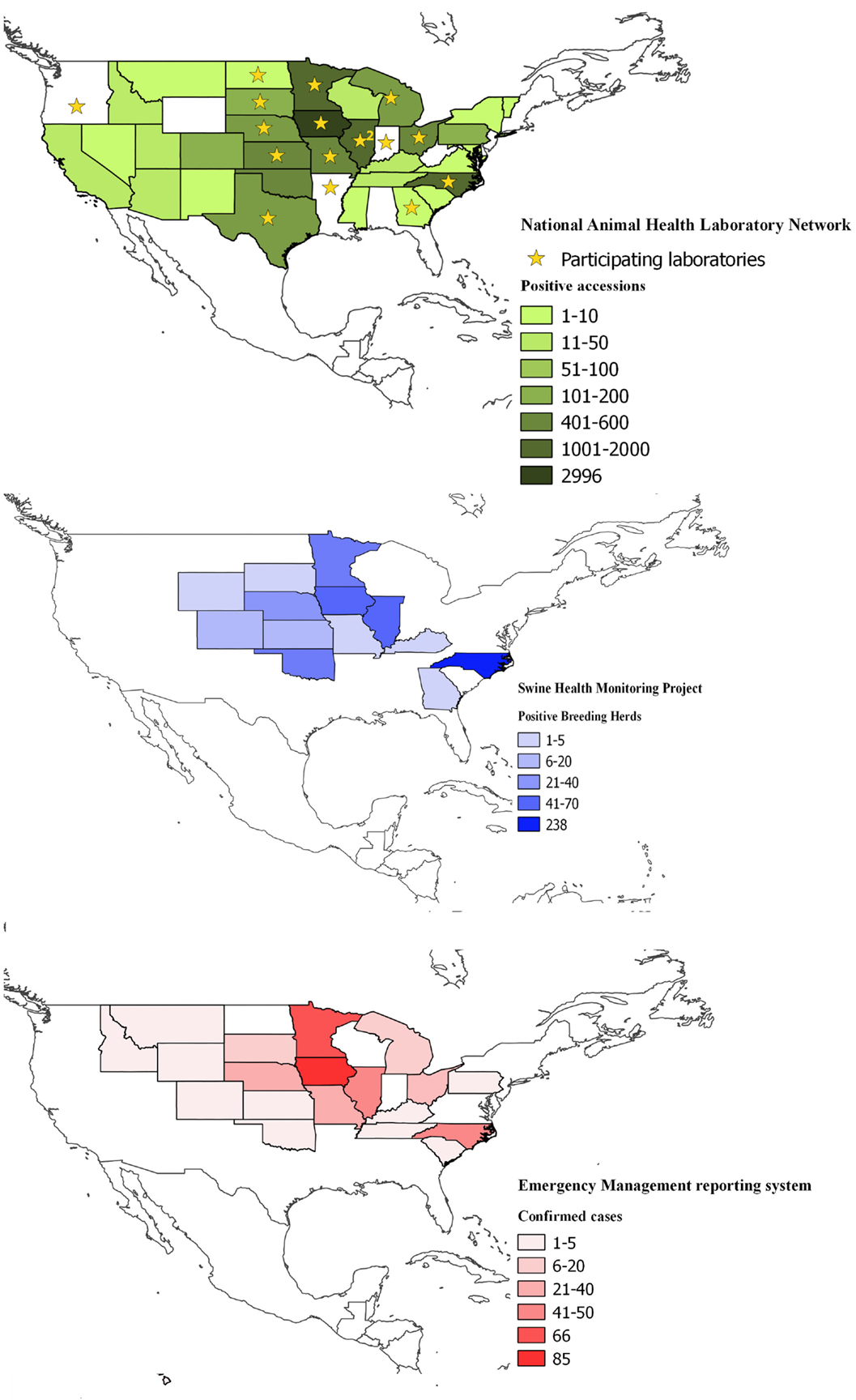 Frontiers | Monitoring the Spread of Swine Enteric Coronavirus Diseases in the United ...1057 x 1728