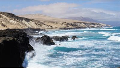 Cover image for research topic "Advances and Challenges in Ocean Wave Energy Harvesting"