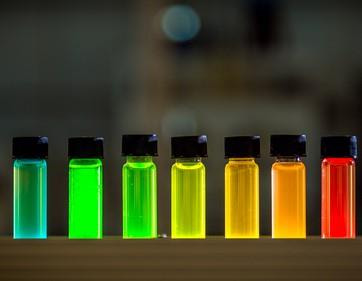 Cover image for research topic "Recent Advances in Thermally Activated Delayed Fluorescence Materials"