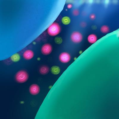 Cover image for research topic "The Metabolism of the Neuron-Glia Unit"