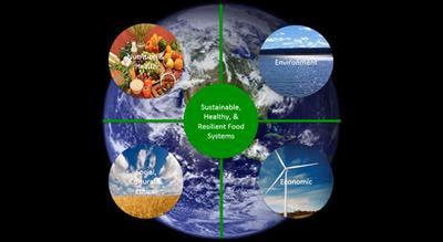 Cover image for research topic "Nutrition at the Crossroads: Food at the Intersection Of Health, Environmental, Economic, And Social Sustainability – Volume 2"
