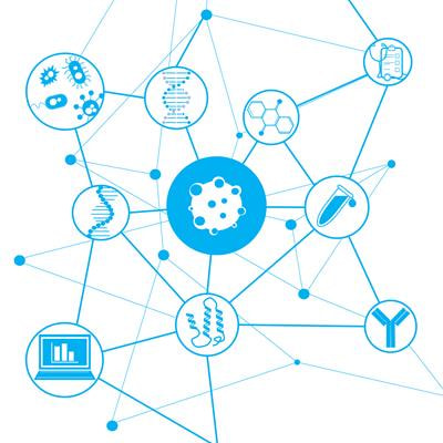 Cover image for research topic "Application of Systems Biology in Molecular Characterization and Diagnosis of Cancer"