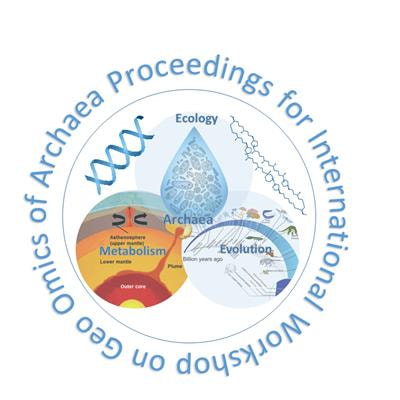 Cover image for research topic "Proceedings of the International Workshop on Geo-Omics of Archaea"