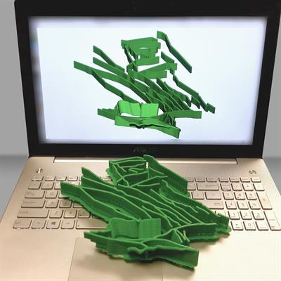 Cover image for research topic "3D Printing in Geology and Geophysics: A New World of Opportunities in Research, Outreach, and Education"