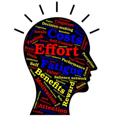 Cover image for research topic "Effort-Based Decision-Making and Cognitive Fatigue"
