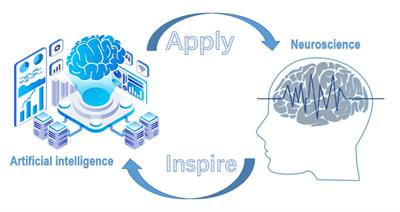 Cover image for research topic "Closed-Loop Iterations Between Neuroscience and Artificial Intelligence"