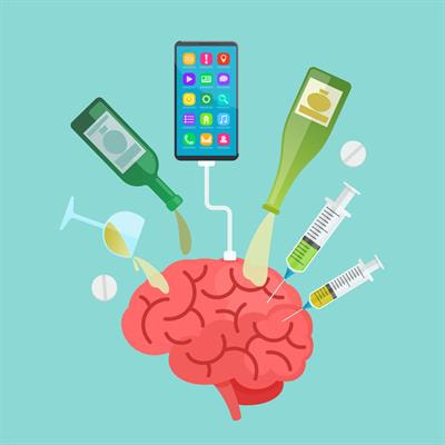 Cover image for research topic "Neurobiological Biomarkers for Developing Novel Treatments of Substance and Non-Substance Addiction"