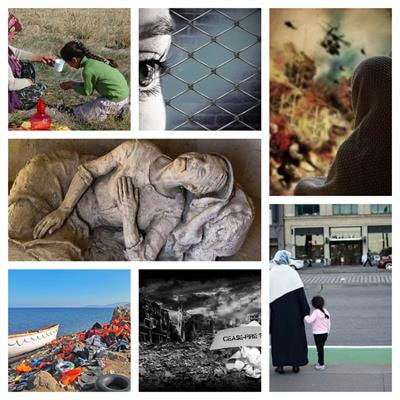 Cover image for research topic "Gender, Violence and Forced Migration"