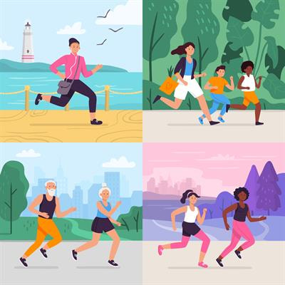 Cover image for research topic "Psychological and Behavioral Determinants of Physical Activity Participation Across the Lifespan"