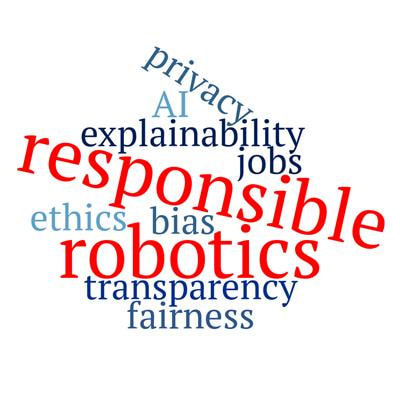 Cover image for research topic "Responsible Robotics: Identifying and Addressing Issues of Ethics, Fairness, Accountability, Transparency, Privacy and Employment"