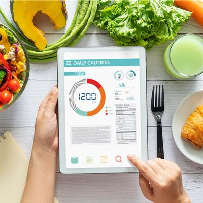 Cover image for research topic "Mobile Health and Nutrition"