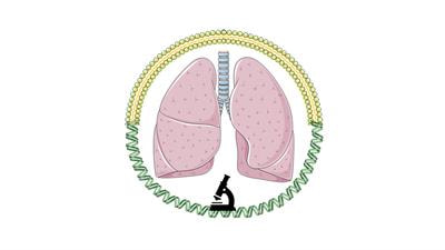 Cover image for research topic "Advances in Cell-Based and Gene-Based Therapies for Respiratory Diseases"