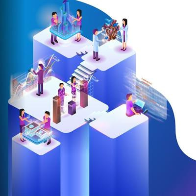 Cover image for research topic "New Virtual Reality and Spatial Computing Applications to
Empower, Upskill and Reskill Medical Professionals in a Post-Pandemic Era"