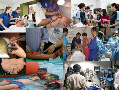 Cover image for research topic "Healthcare Simulation and Online Learning"