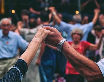 Cover image for research topic "Dance and Aging"
