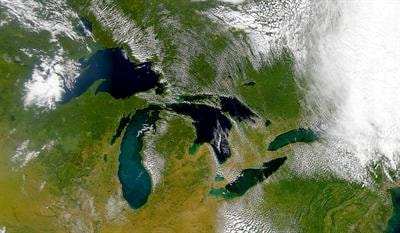 Cover image for research topic "Hydroclimatology of the Great Lakes Region of North America"