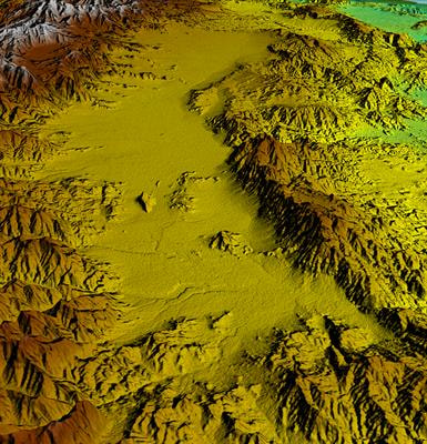 Cover image for research topic "Links Between Tectonics, Fault Evolution and Surface Processes in Extensional Systems"