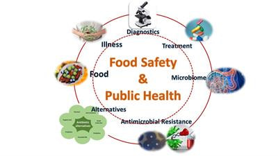 Cover image for research topic "Food Safety and Public Health"