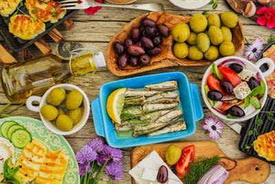 Cover image for research topic "Mediterranean Diet: Health Benefits, Diversity, and Sustainability"