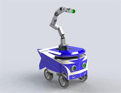Cover image for research topic "Biological-Inspired Autonomous Mobile Manipulation: Challenges in Design, Control, and Real-World Applications"