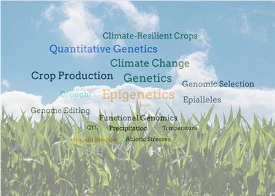 Cover image for research topic "Genetics and Epigenetics: Plausible Role in Development of Climate Resilient Crops"
