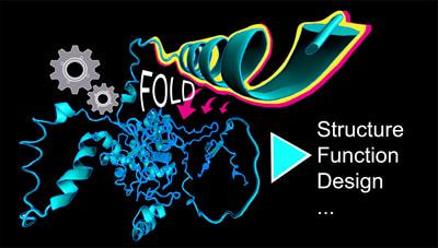 Cover image for research topic "Advances in Protein Structure, Function, and Design"