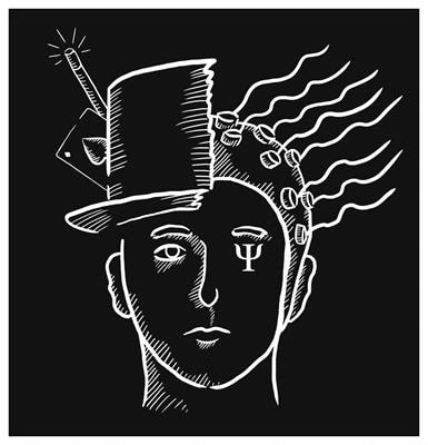 Cover image for research topic "The Psychology of Magic and the Magic of Psychology"