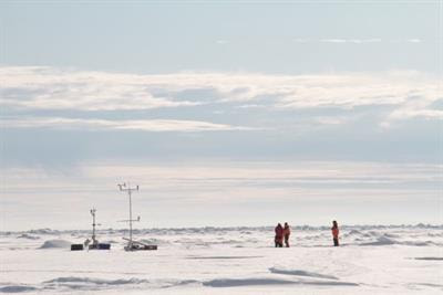 Cover image for research topic "Cryosphere and Climate Change in the Arctic, the Antarctic and the Tibetan Plateau"