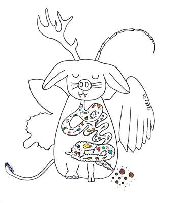 Cover image for research topic "Beyond Commensals — Interactions Between the Gut Microbiome and Metazoan Host Metabolic Performance"