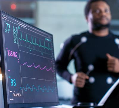Cover image for research topic "Technology in High Performance Sport: Use and Abuse"