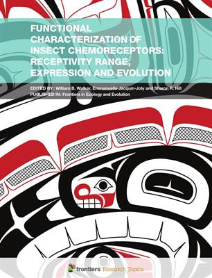 Cover image for research topic "Functional Characterization of Insect Chemoreceptors: Receptivity Range and Expression"