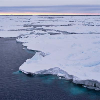 Cover image for research topic "Sea Ice - Ocean Interactions"