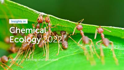 Cover image for research topic "Insights in Chemical Ecology: 2022"