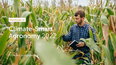 Cover image for research topic "Methods in Climate-Smart Agronomy"