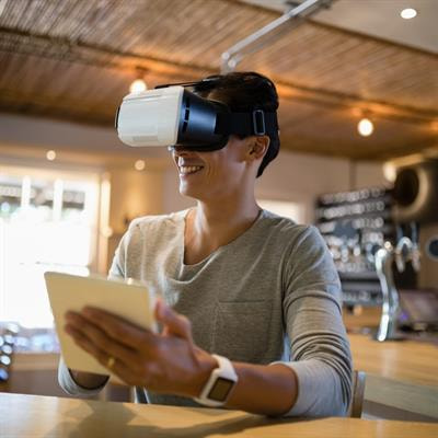 Cover image for research topic "Developing next-generation XR: trustworthy human-centered XR"