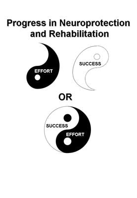 Cover image for research topic "How to Progress in the Field of Neuroprotection and -Rehabilitation: A look at the Good, the Bad and the Better"