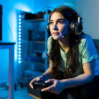 Cover image for research topic "Video Game Usage and its Impact on Mental Health"