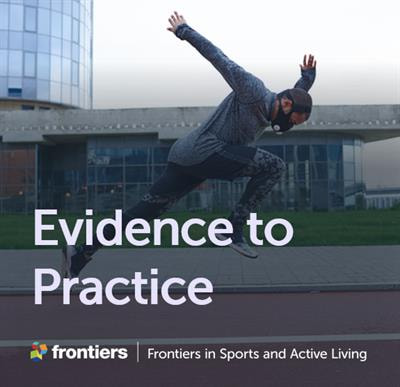 Cover image for research topic "Evidence to Practice: Bridging the Gap in Sport Psychology and Mental Health"