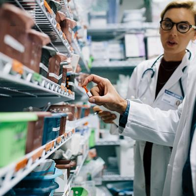 Cover image for research topic "Drug-Drug Interactions in Pharmacology"
