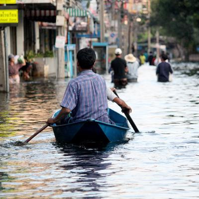 Cover image for research topic "Building Flood Resilience Under Climate Change"