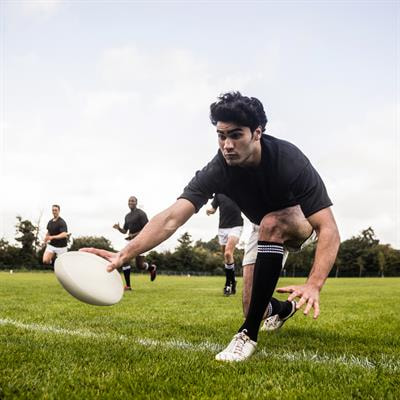 Cover image for research topic "Performance Enhancement in Rugby"
