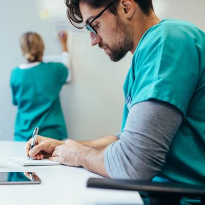 Cover image for research topic "Reviews in Healthcare Professions Education"