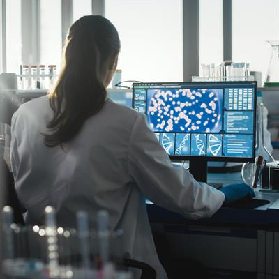 Cover image for research topic "Computational Drug Discovery for Emerging Viral Infections"