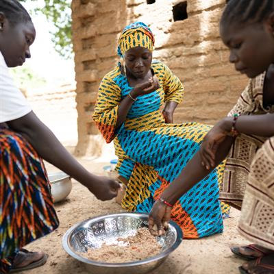 Cover image for research topic "Nutrition and Sustainable Development Goal 5: Gender Equality"