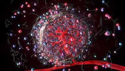 Cover image for research topic "Exosomes in Tumor Microenvironment and the Role of Medicinal Plants"
