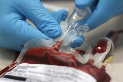 Cover image for research topic "Mobilization of hematopoietic cells from the bone marrow to the peripheral blood: Challenges and new therapeutic targets"