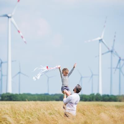 Cover image for research topic "Climate Change Challenge: A Wind Energy Perspective"