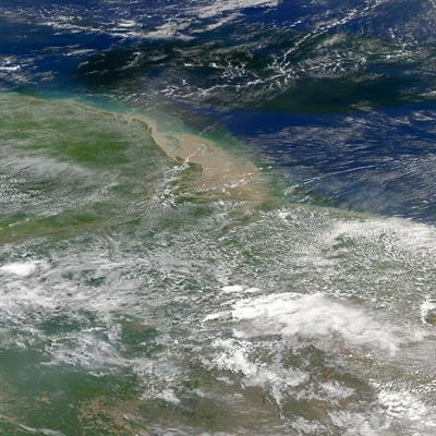 Cover image for research topic "The Amazon River-Ocean Continuum"