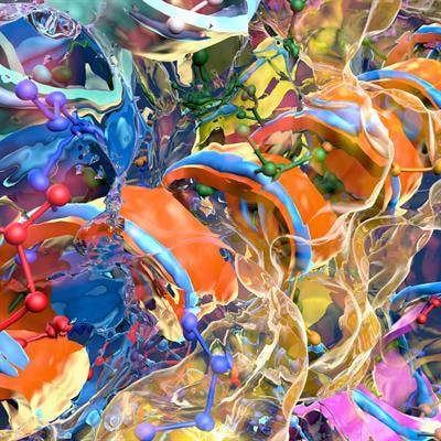 Cover image for research topic "Hot Topic: Excited State Processes in Biomolecules"